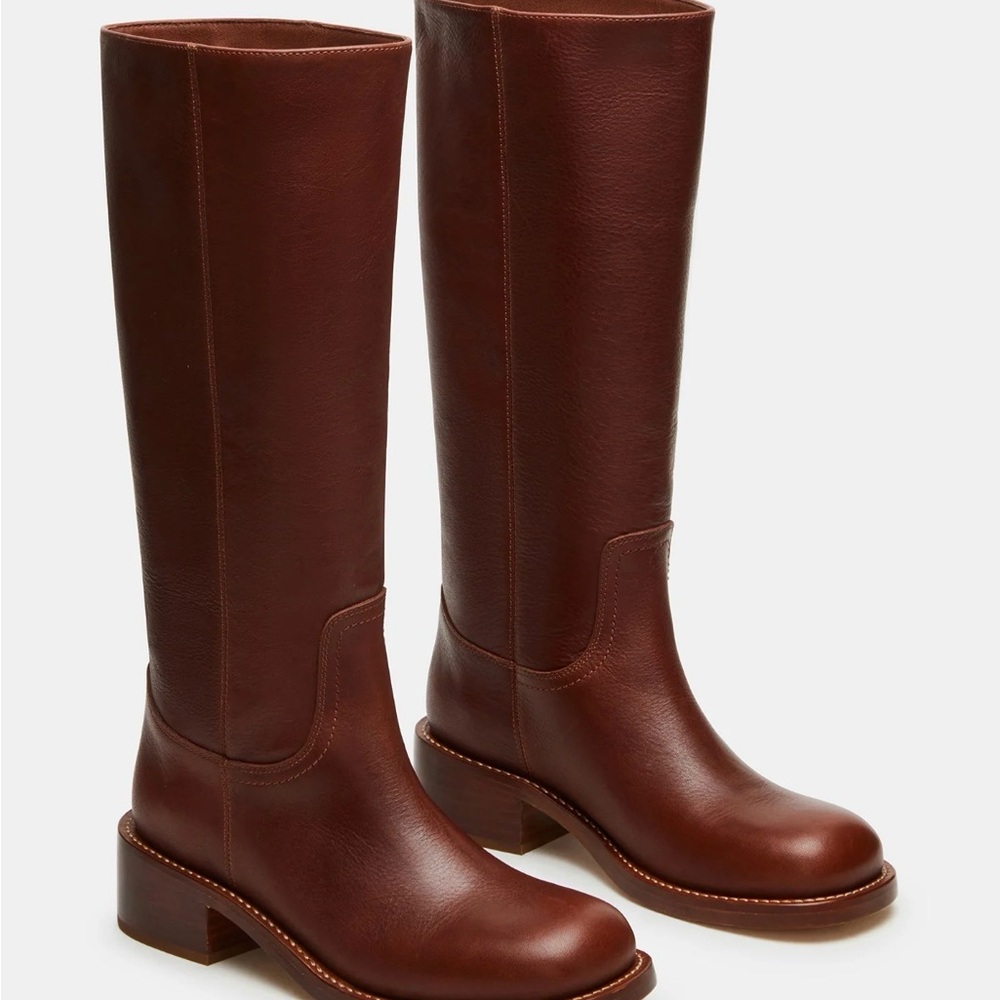 Steve Madden RIGGS Rust Leather - Picture 3 of 6
